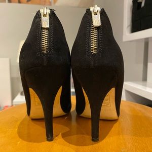 “Call it Spring” 7.5 size woman’s black boot heels